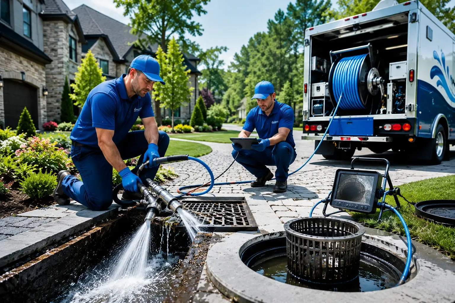 Local outdoor drain cleaning professionals in Edwardsville, IL